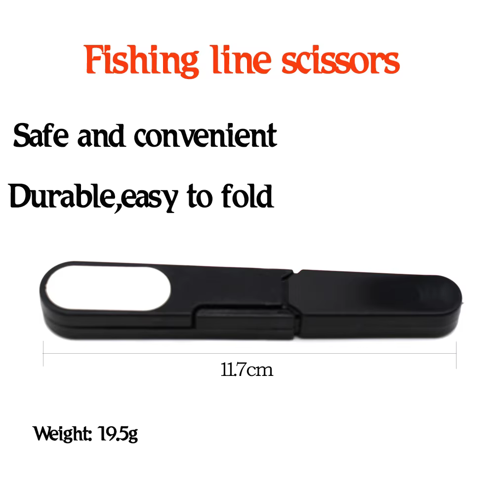 MNFT-Mini tijeras portátiles en forma U para pesca