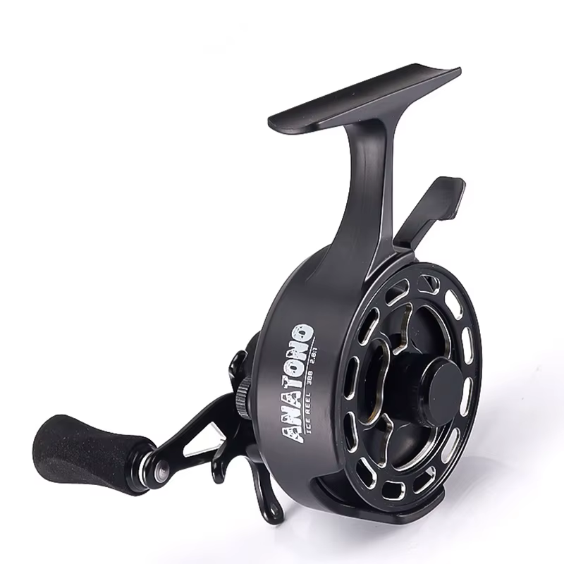 Carrete de hielo con caída magnética Anatono – Sistema anti-giro para pesca en hielo - imagen 4