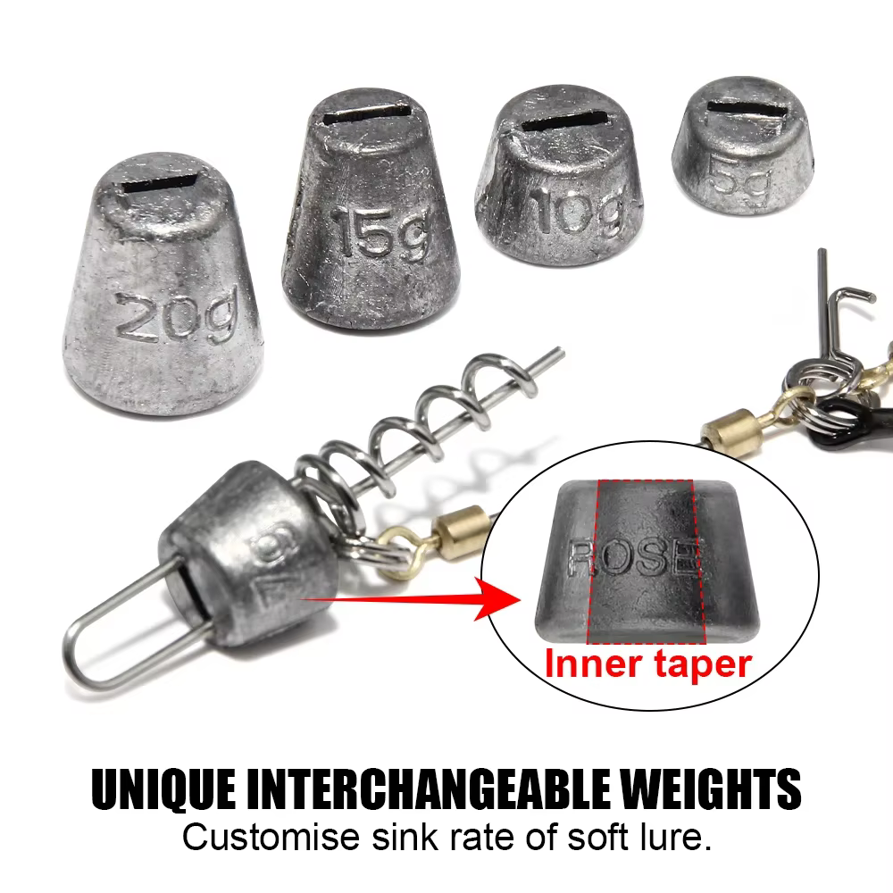 Anzuelo Stinger Rig Spinpoler triple para lucio - imagen 2