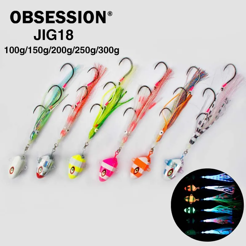 Obsession J18 Inchiku jig metal lastrado kabura para jigging - imagen 4