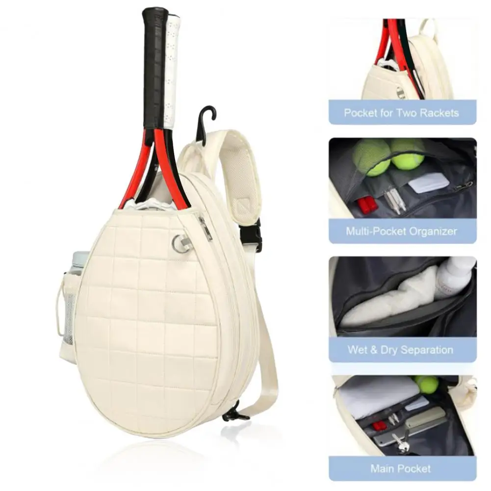 Bolsa para raquetas de tenis con compartimentos y bolsillos - imagen 3