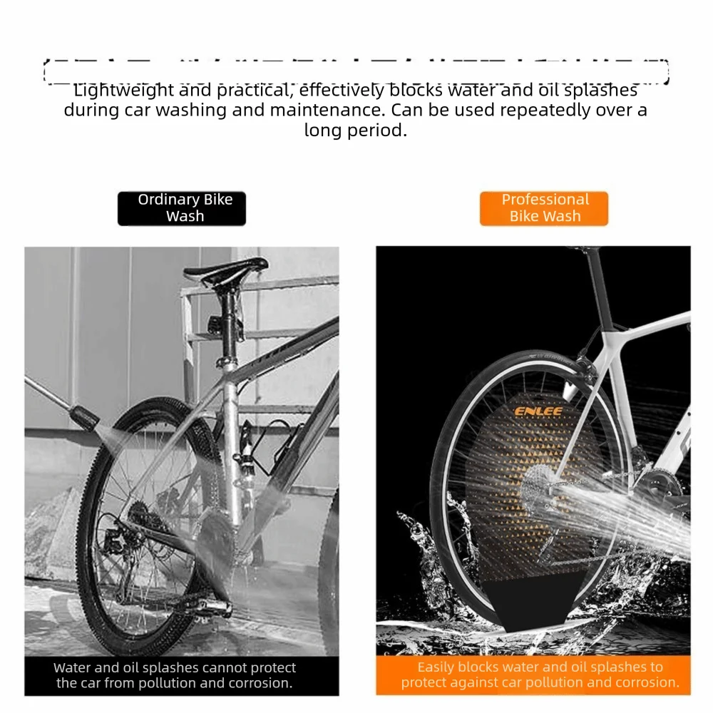 Cubierta antiincrustante PP de plástico para lavado discos bicicleta - imagen 2