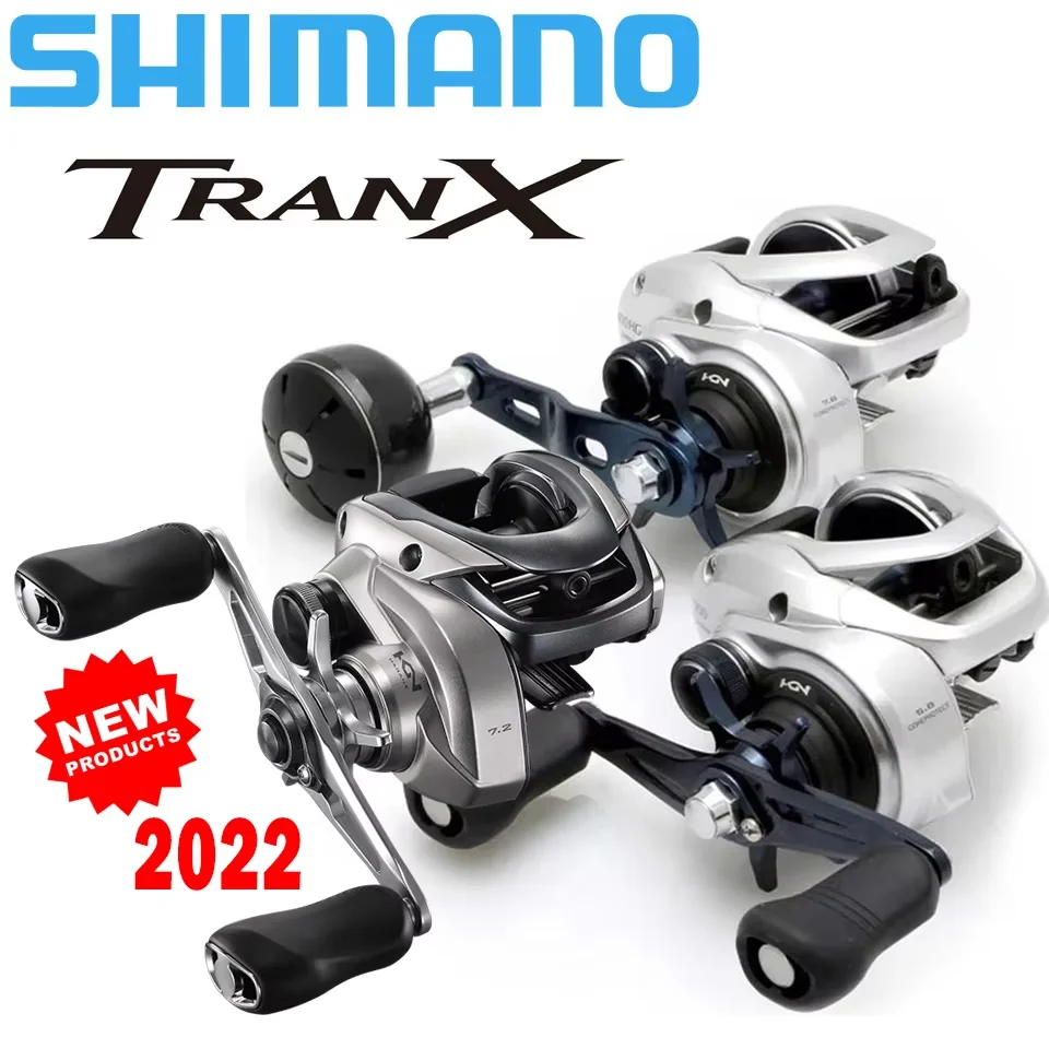Carrete Baitcasting Shimano Transx – Freno centrífugo carbono cruzado