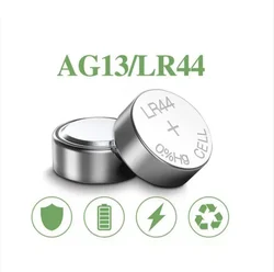 Pilas de Botón AG13 LR44 para Relojes y Juguetes Infantiles