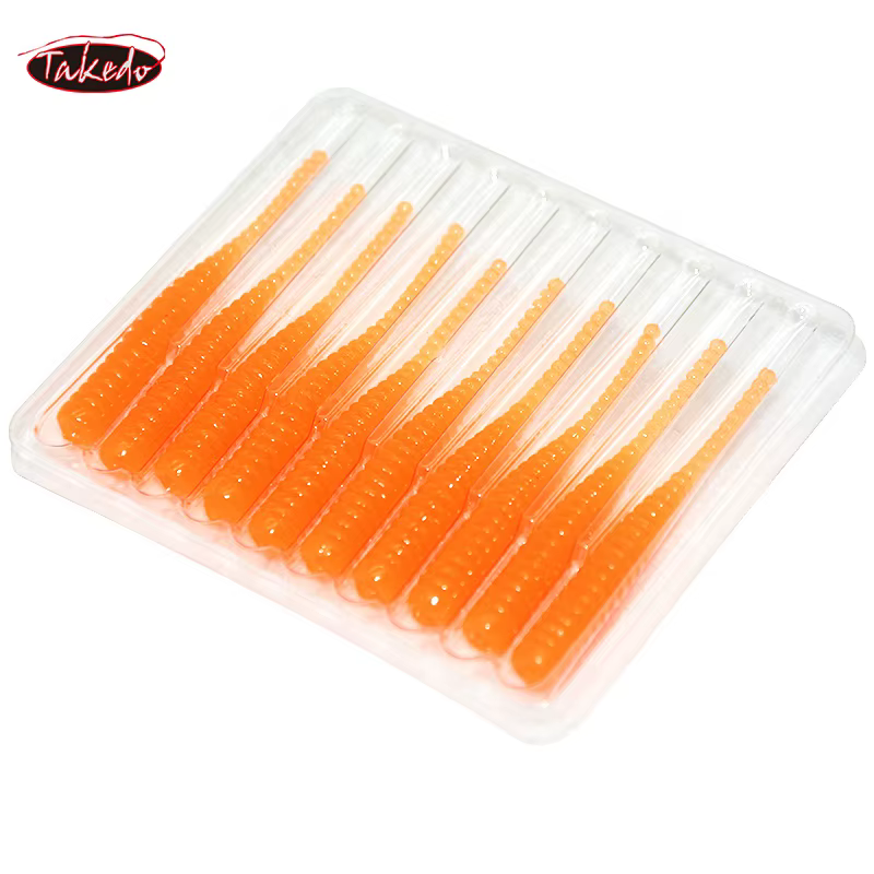 TAKEDO LD23 Señuelo Lubina TPR con Cola Suave – Anzuelo Aguja - imagen 2