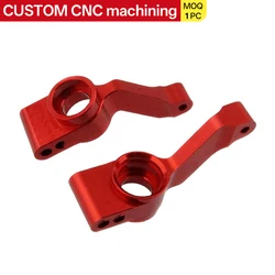 Accesorios de Pesca en Aluminio CNC Anodizado Rojo