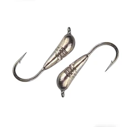 Jig Head anzuelos para vinilo de lubina en agua salada