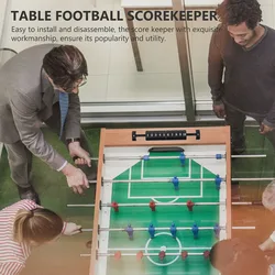 Marcadores de futbolín universales con forma de barco y números