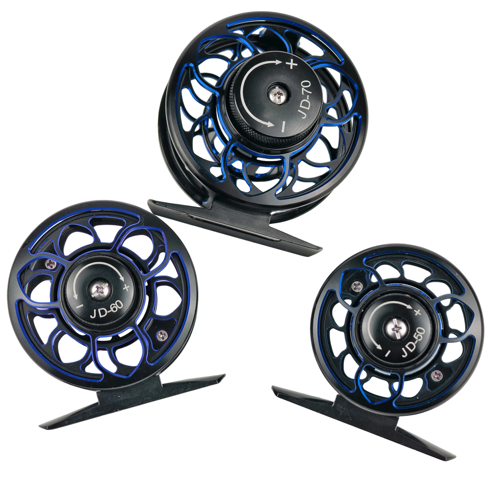 FREE FISHER Carrete de pesca con mosca ultraligero de aluminio CNC - imagen 5