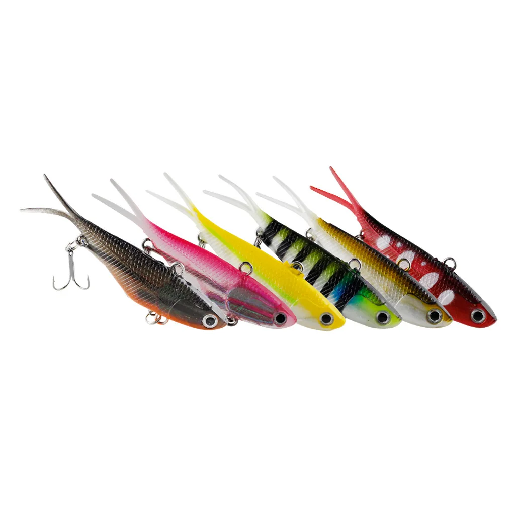 Señuelo de pesca suave cola horquilla alambre acero - imagen 5