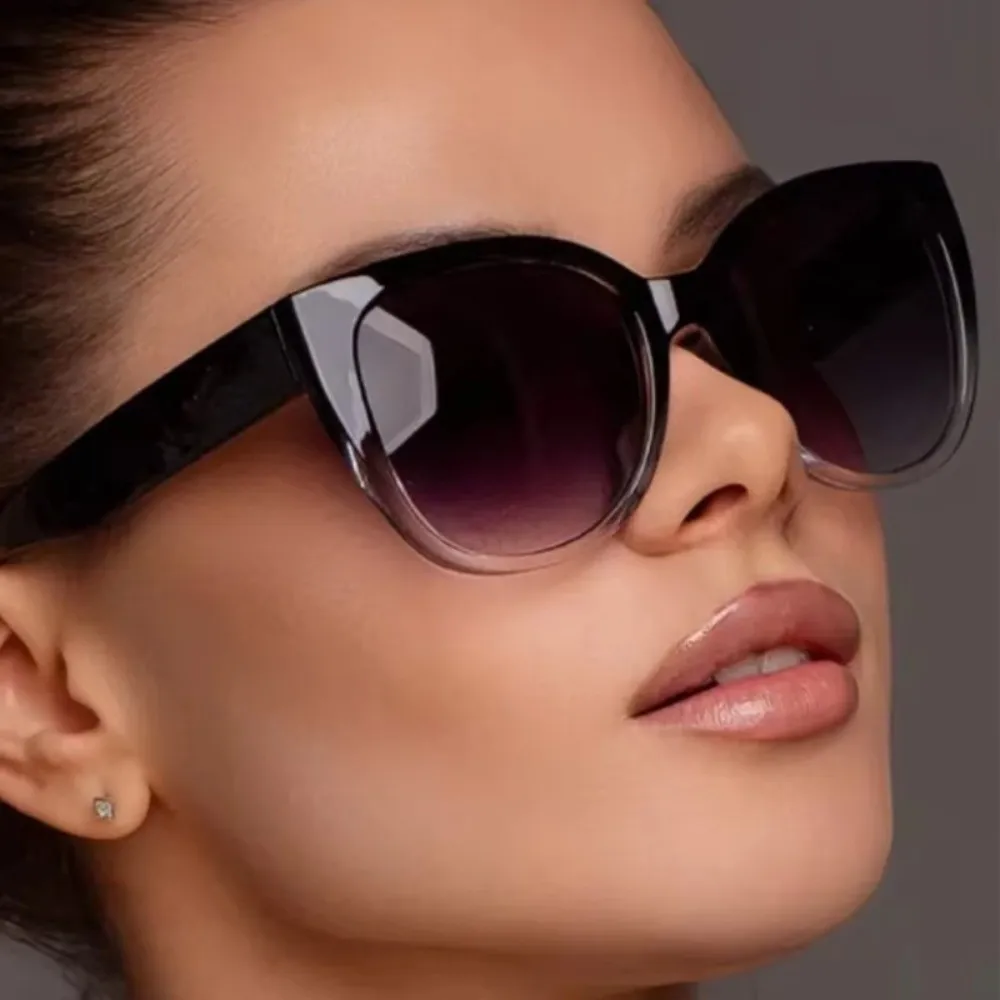 Gafas de sol polarizadas ojo de gato degradado patillas anchas - imagen 2