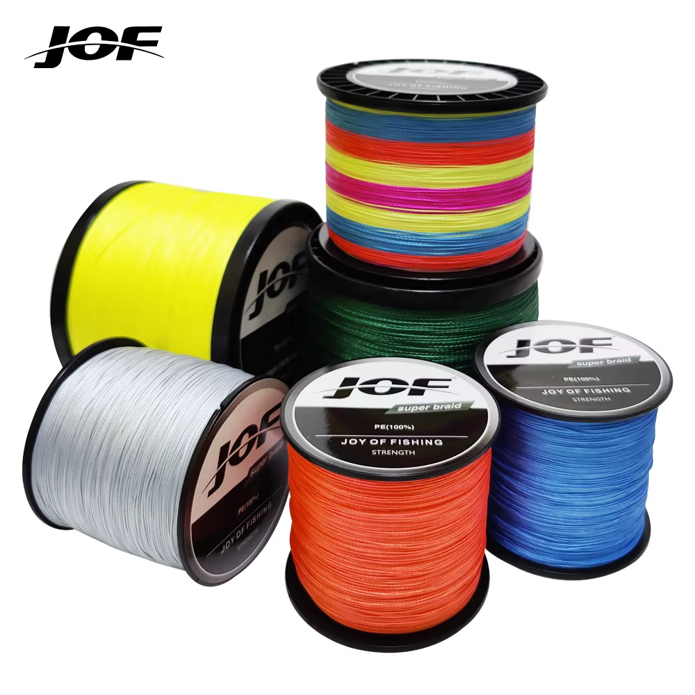 Sedal trenzado JOF superfuerte – 8-80 lb para pesca en mar - imagen 5