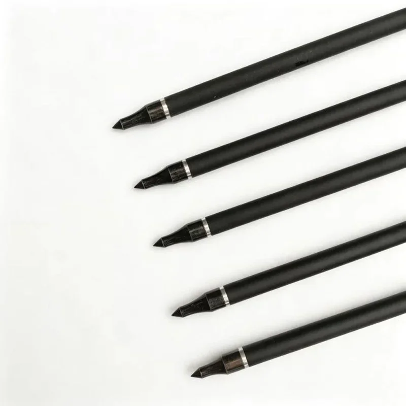 Flechas de carbono para tirachinas muesca plana y puntas reemplazables - imagen 2