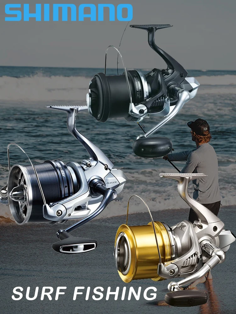 Carrete de Surf SHIMANO en uso
