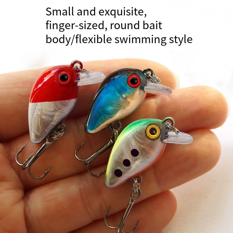 Señuelos flotantes tipo crankbait para trucha y lubina - imagen 5