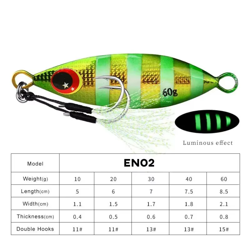 Señuelo Inchiku metálico para lubina y atún Jigging lento agua salada - imagen 4