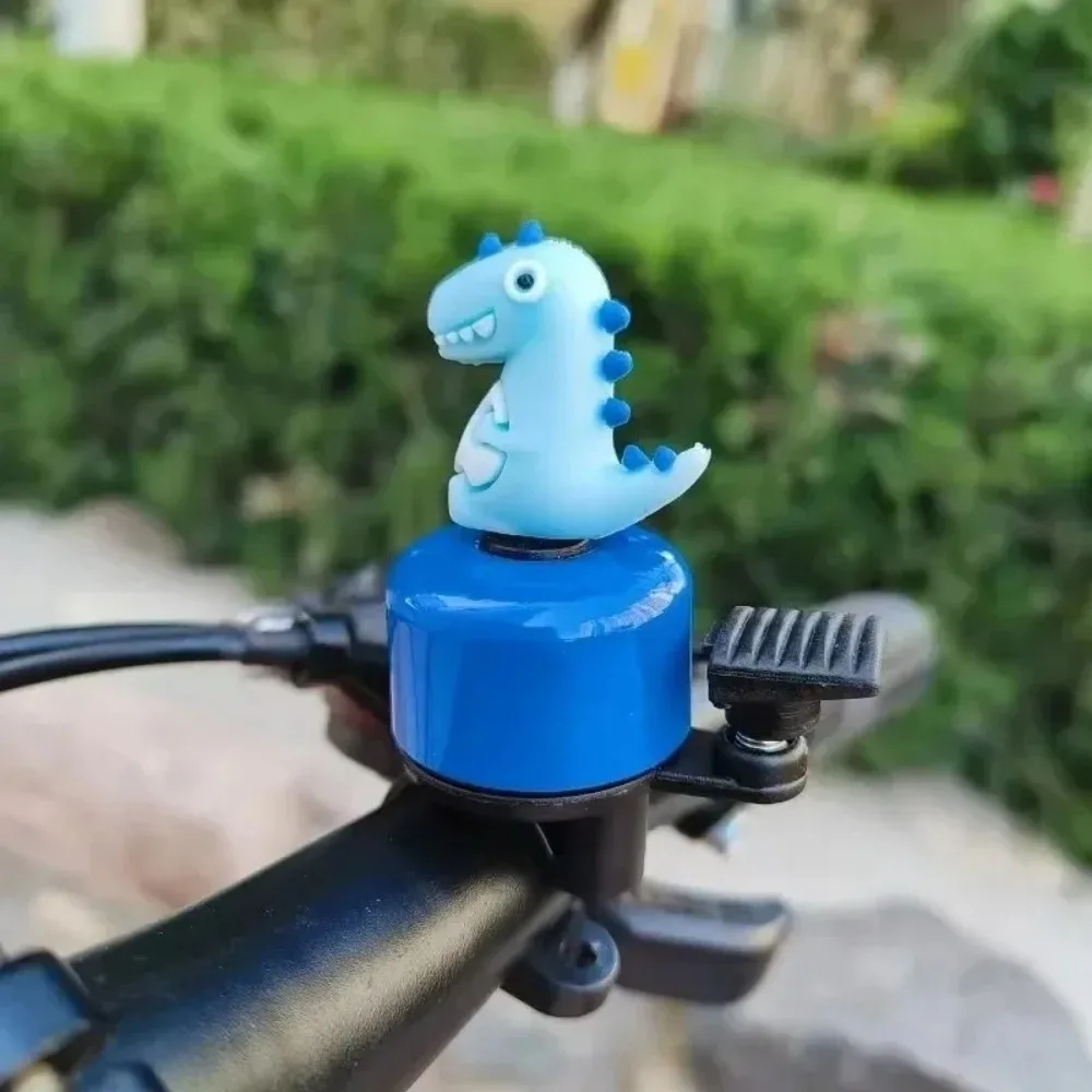 Alarma para bicicleta MTB con dinosaurio metálico y timbre - imagen 5