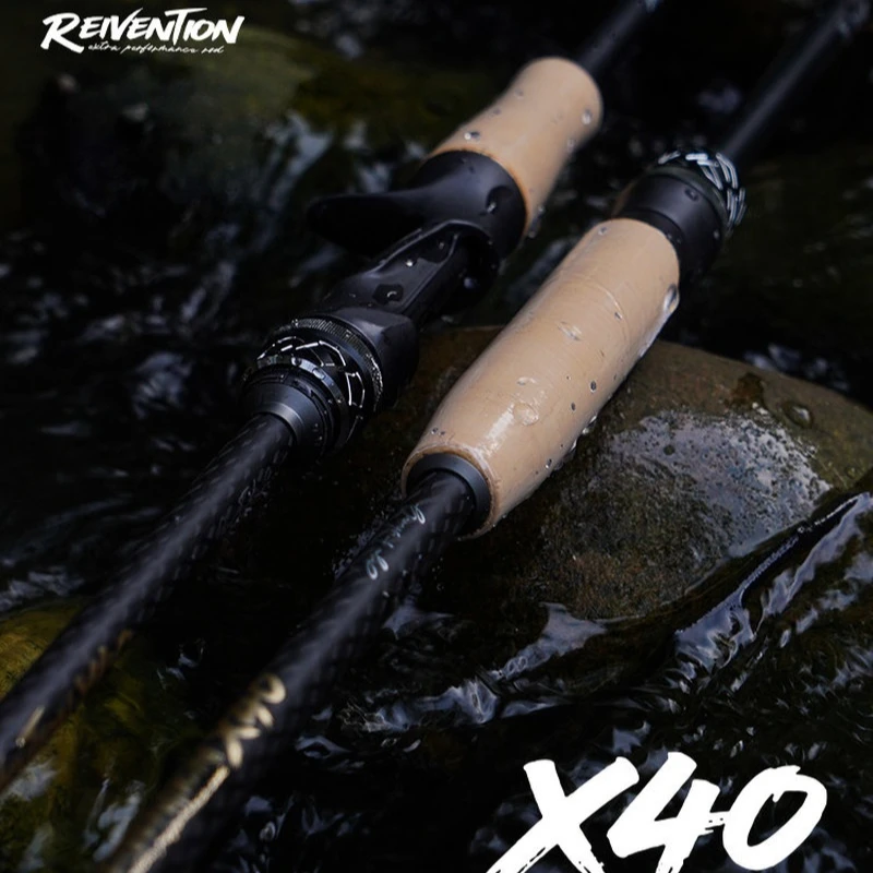 Caña Spinning Jiyu X40 – Carbono Toray con guías Fuji SIC para lubina - imagen 2