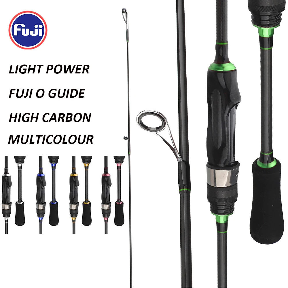 Caña giratoria de viaje L Power Fuji – anillas para trucha y lubina - imagen 3