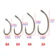 Hirisi 8037 micro anzuelos PTFE de acero inoxidable – empalmables - imagen 3