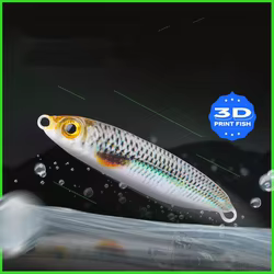 Jigbait Señuelo de pesca 3D Pez Sin Anzuelo