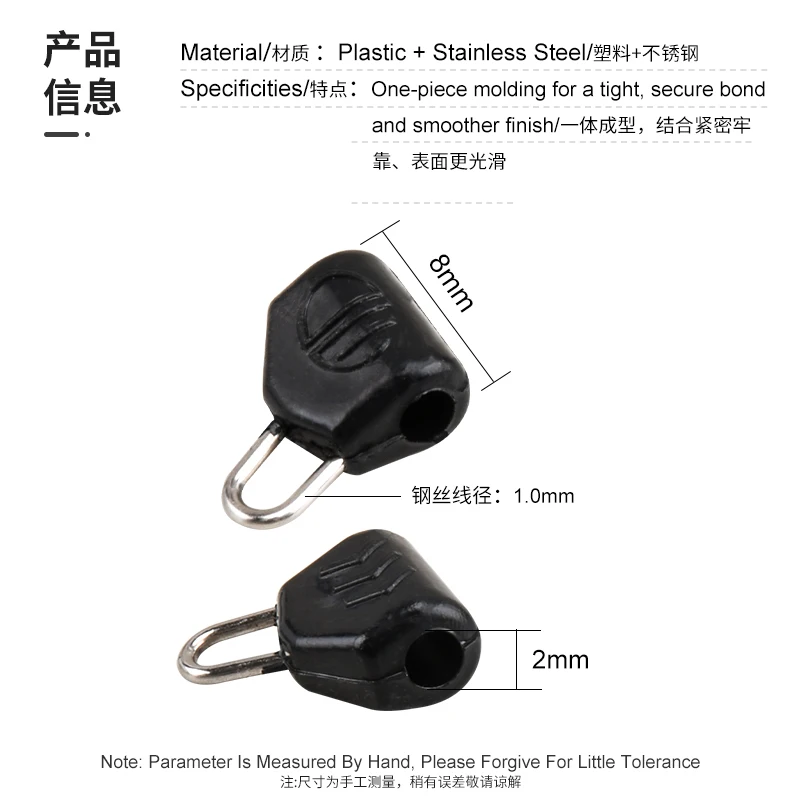 Accesorio flotador deslizante clip peso conector para plomo - imagen 5
