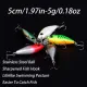 Señuelo minnow hundible crankbait para lubina, acabado realista - imagen 2