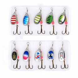 Spinnerbait hundimiento metálico con hélices giratorias y triples
