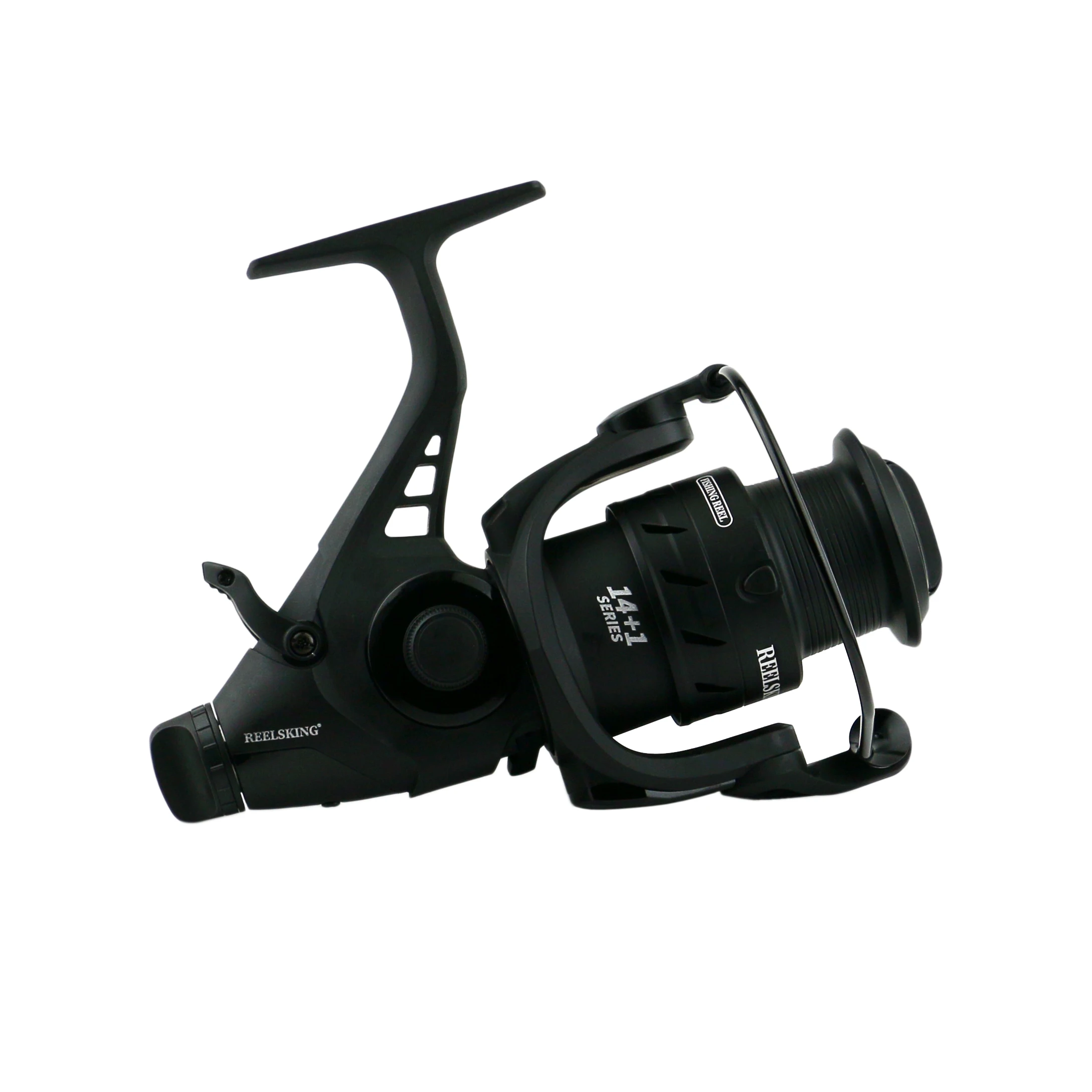 Carrete Baitcasting metálico con doble freno para pesca de carpa - imagen 4