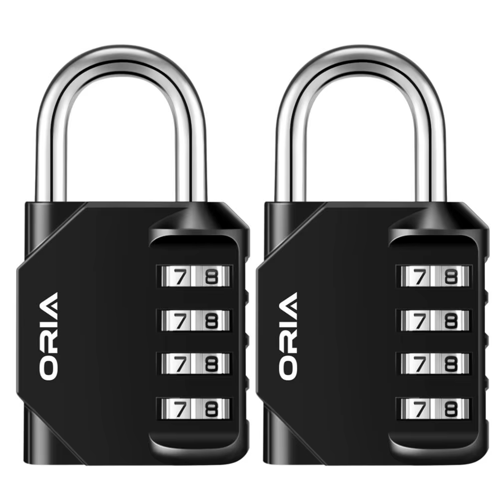 ORIA Candado combinación maleta – Bloqueo inteligente antirrobo