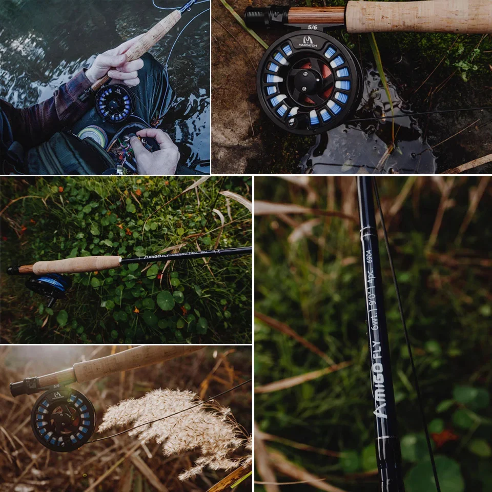 Caña de pesca con mosca Maximumcatch Amigo de acción rápida - imagen 5