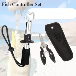 Kit herramientas pesca acero inoxidable – Controlador, pinzas, removedor