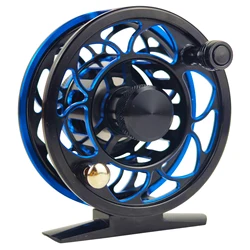 FREE FISHER Carrete de pesca con mosca ultraligero de aluminio CNC