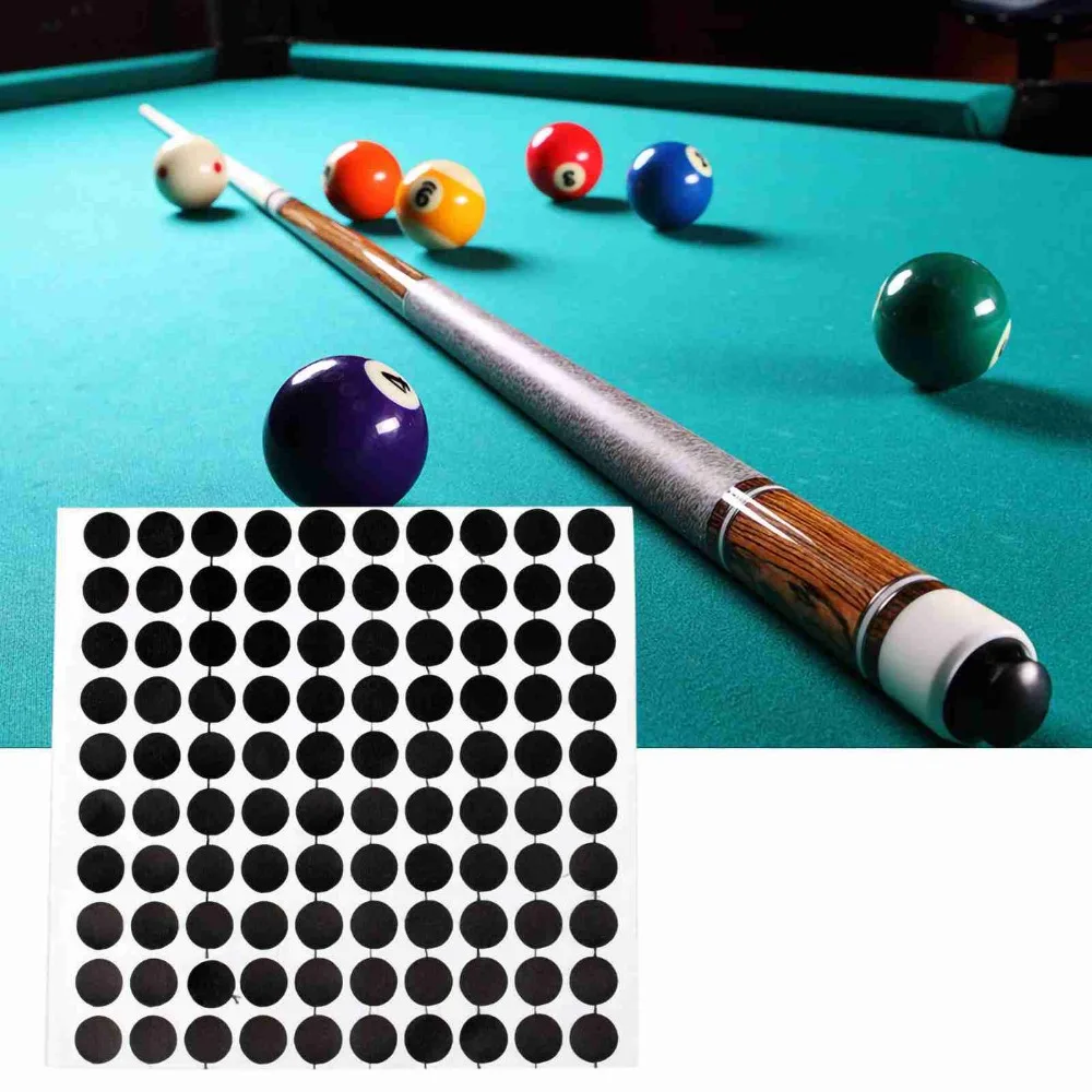 Pegatinas negras para bolas de billar con puntos - imagen 2