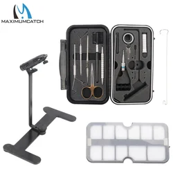 Maxcatch compacto atado de moscas con tornillo portátil bobina