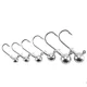 Anzuelos jig head plomados de cabeza redonda para vinilo lubina - imagen 3
