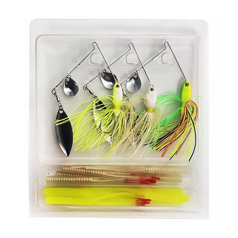 Spinnerbait Bazooka Doble Pala – Señuelos para lubina y lucio - imagen 5