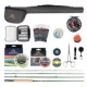 Maxcatch Premier caña de mosca kit de viaje ligero con carrete