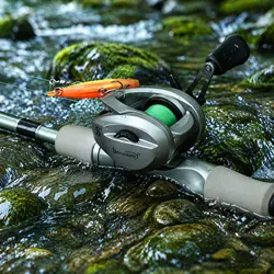 Carrete de Baitcasting Sougayilang X1 con freno magnético y bobina CNC