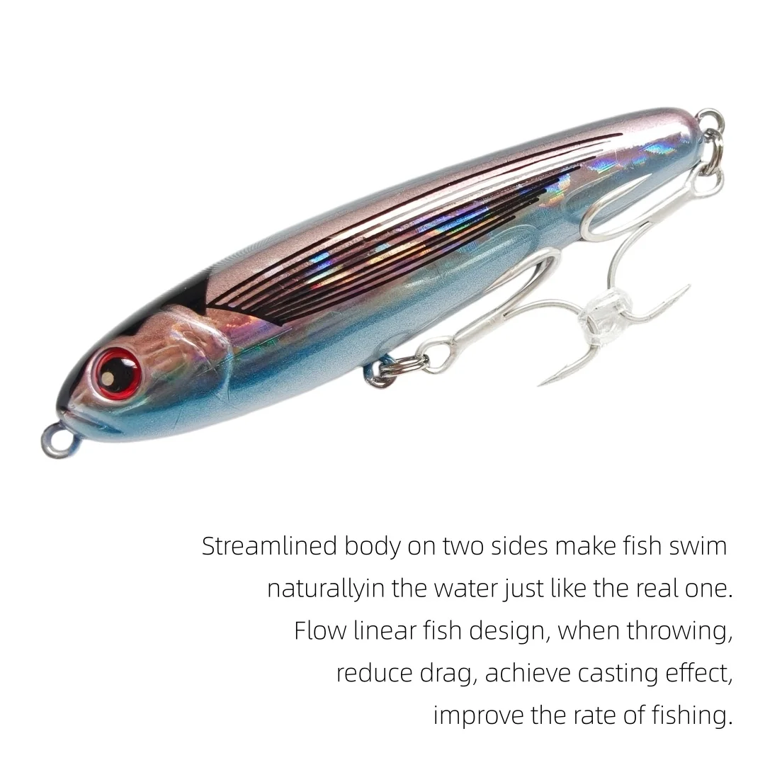 NOEBY stickbait hundido para lubina en lanzamiento desde orilla - imagen 3