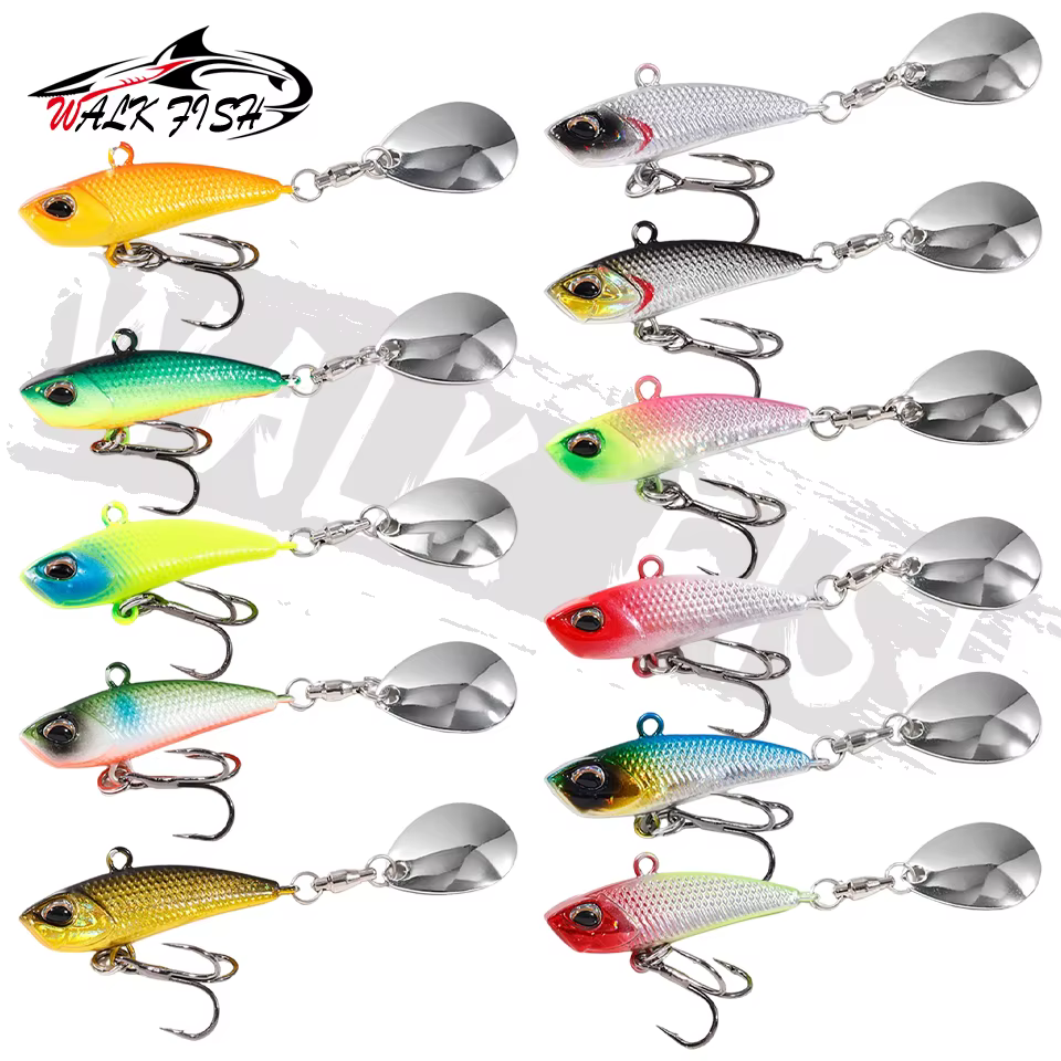 Señuelo VIB Walk Fish – Metálico con cola vibratoria - imagen 5