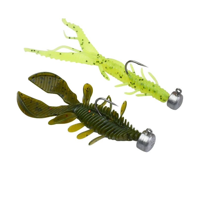 Anzuelo Jig Head NED para vinilo lubina y carpa – acero inoxidable - imagen 3
