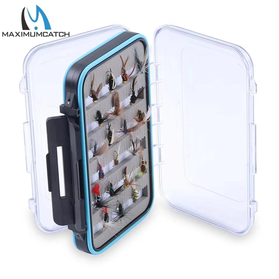 Caja de pesca impermeable MAXCATCH DS doble cara con espuma - imagen 3