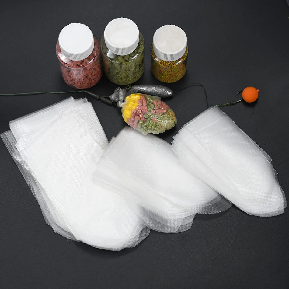 Bolsas de PVA solubles en agua MNFT para cebo de pesca