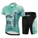Conjunto de ciclismo infantil de manga corta estampado secado rápido - imagen 4