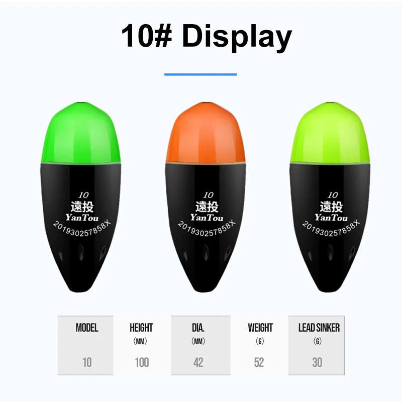 Boya de pesca electrónica HISTAR APO – Doble luz y alta sensibilidad - imagen 3