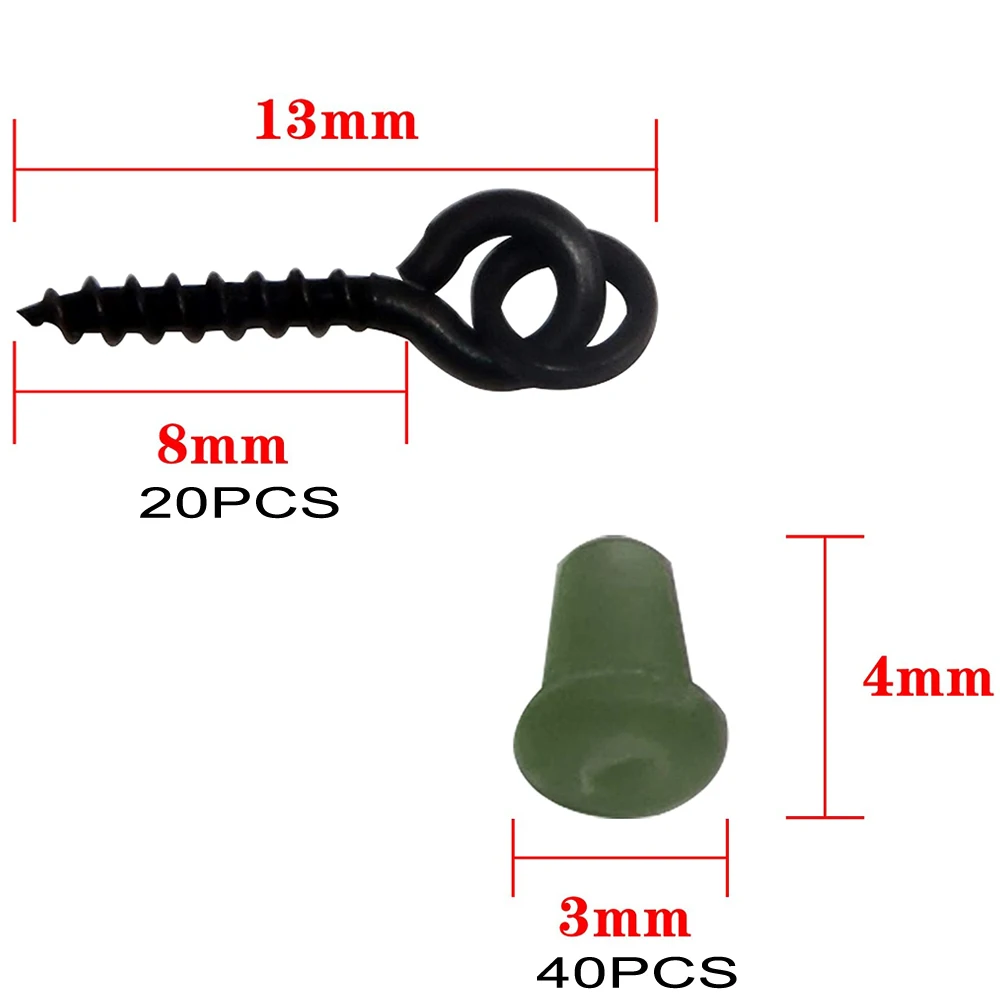 Anillo Boilie giratorio para hair rig de carpa - imagen 4