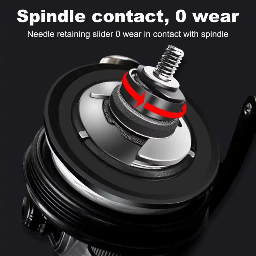 Carrete Baitcasting BL39 Aluminio – Recogida potente 3.6:1 - imagen 4