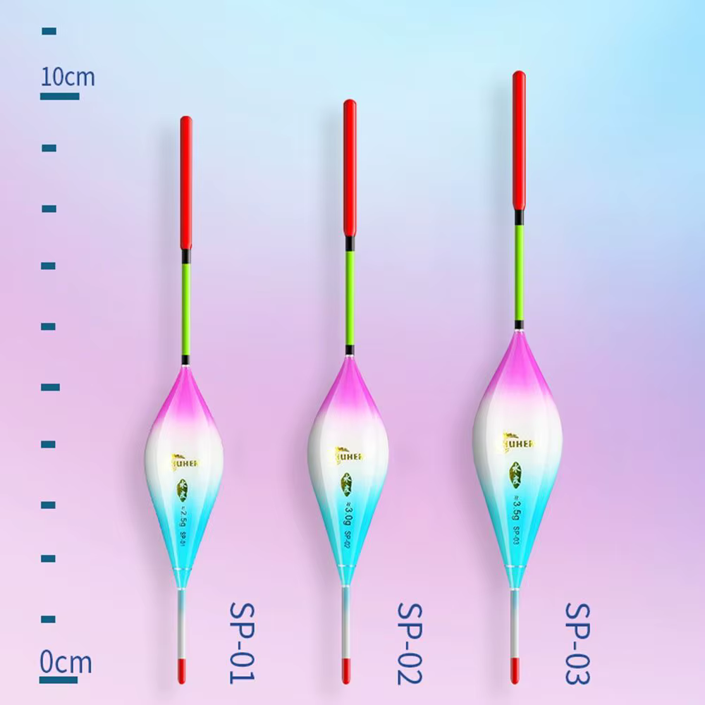Flotador de pesca nano para aguas poco profundas