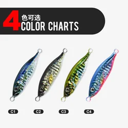 Teaser J93 Jig de Pesca en el Mar – Metal Impresión 3D Láser